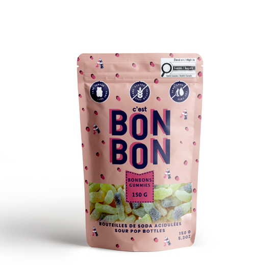 c'est BONBON- Canada - Sour Pop Bottles - Gummy Candies
