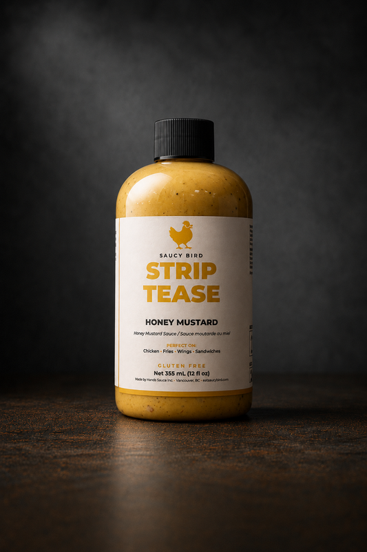 Saucy Bird - Strip Tease | Honey Mustard Sauce | Gluten-Free | 355 mL