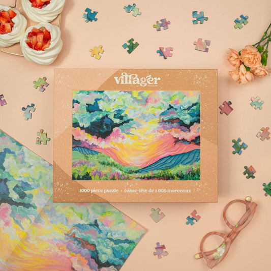 Villager Puzzles - Daybreak 1000-Piece Puzzle | Designed in Ontario Canada