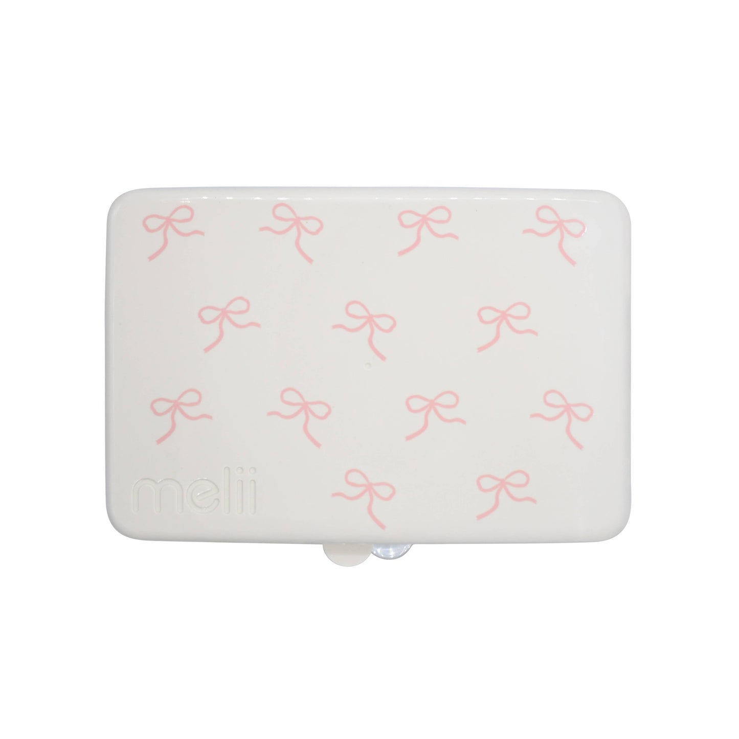 melii - Snackle Box, Divided Snack Container with 12 Compartments: Pink