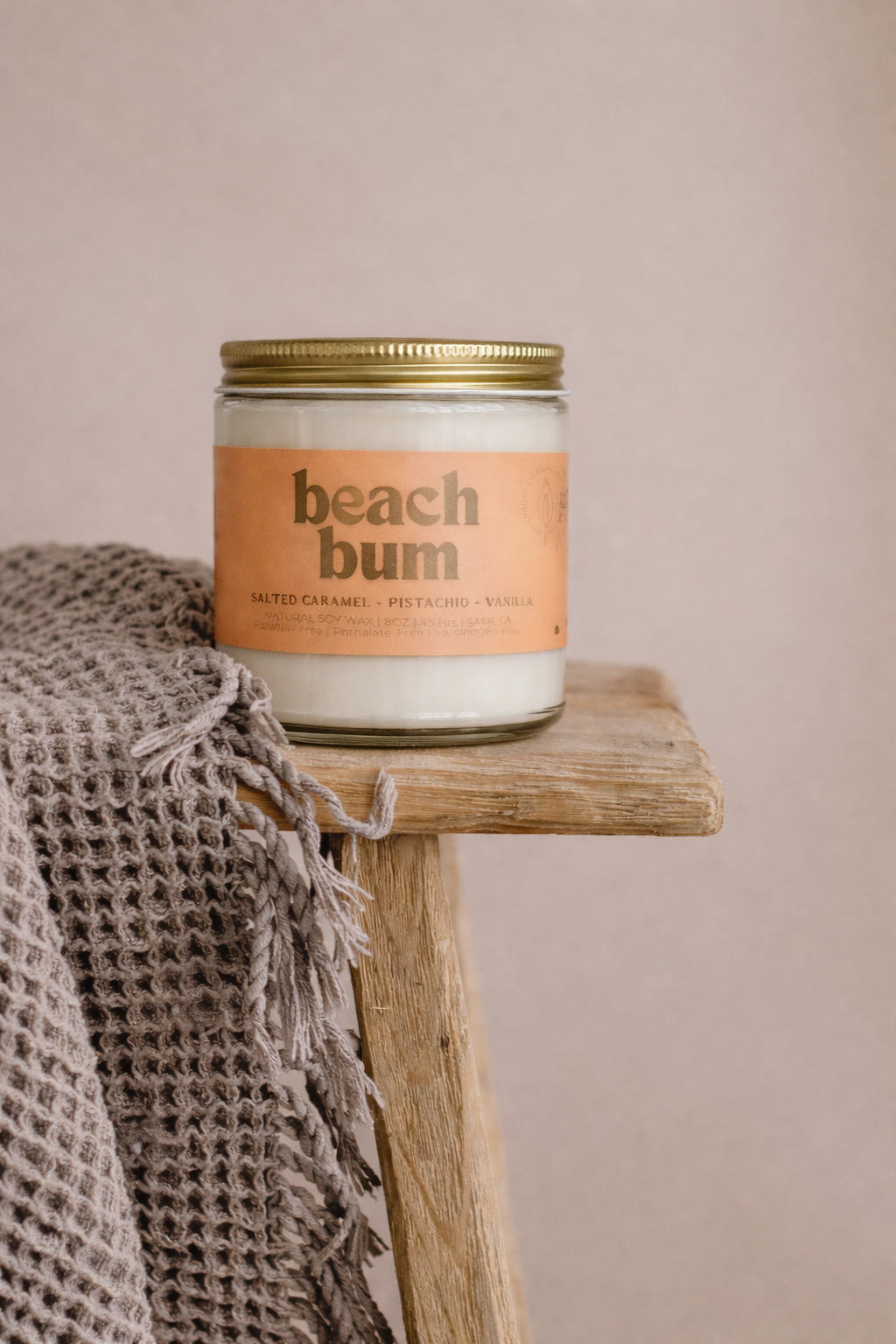 Prairie Creek Candles - BEACH BUM | NON TOXIC SOY WAX CANDLE | SUMMER COLLECTION