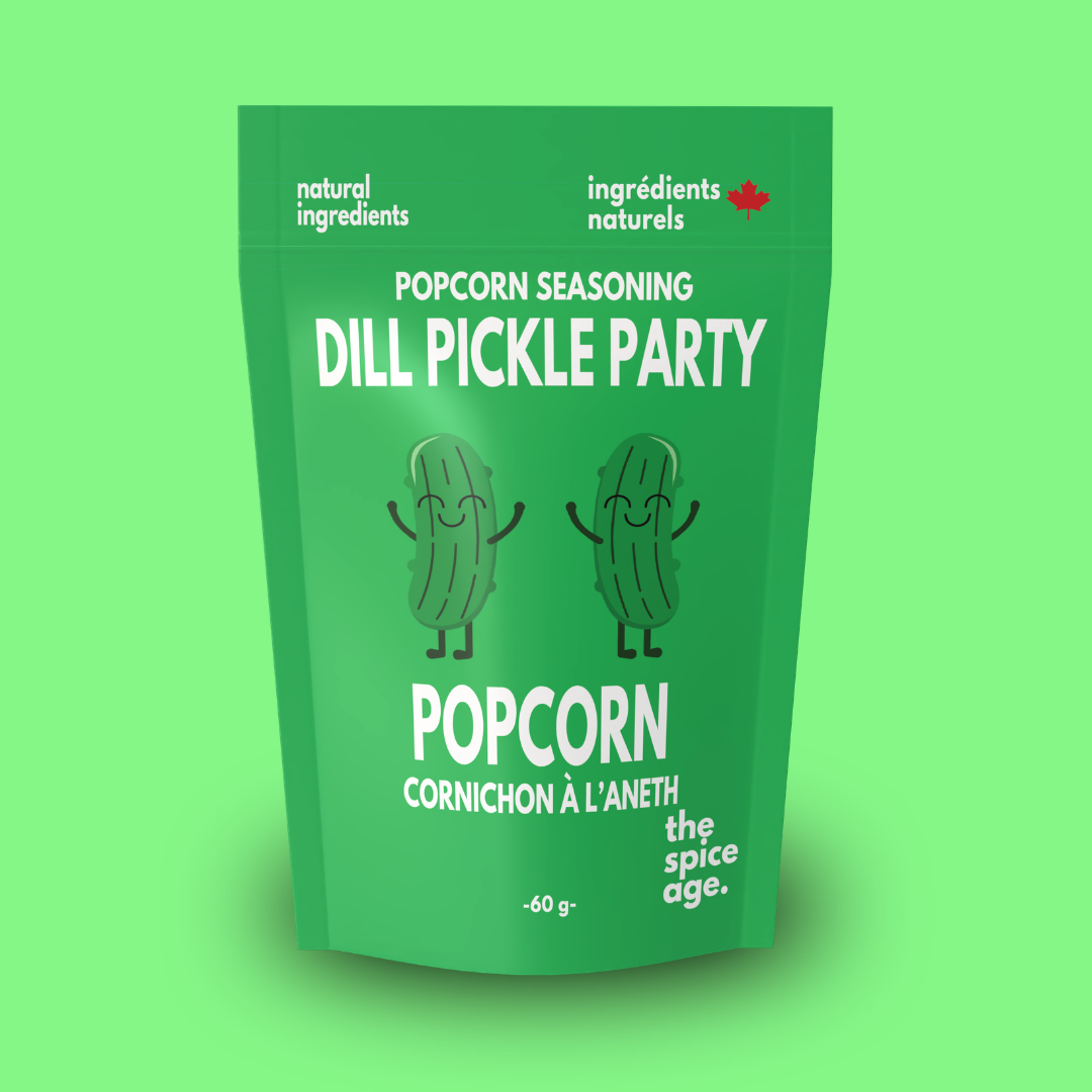 The Spice Age - Dill Pickle Popcorn Seasoning (All Natural Ingredients)