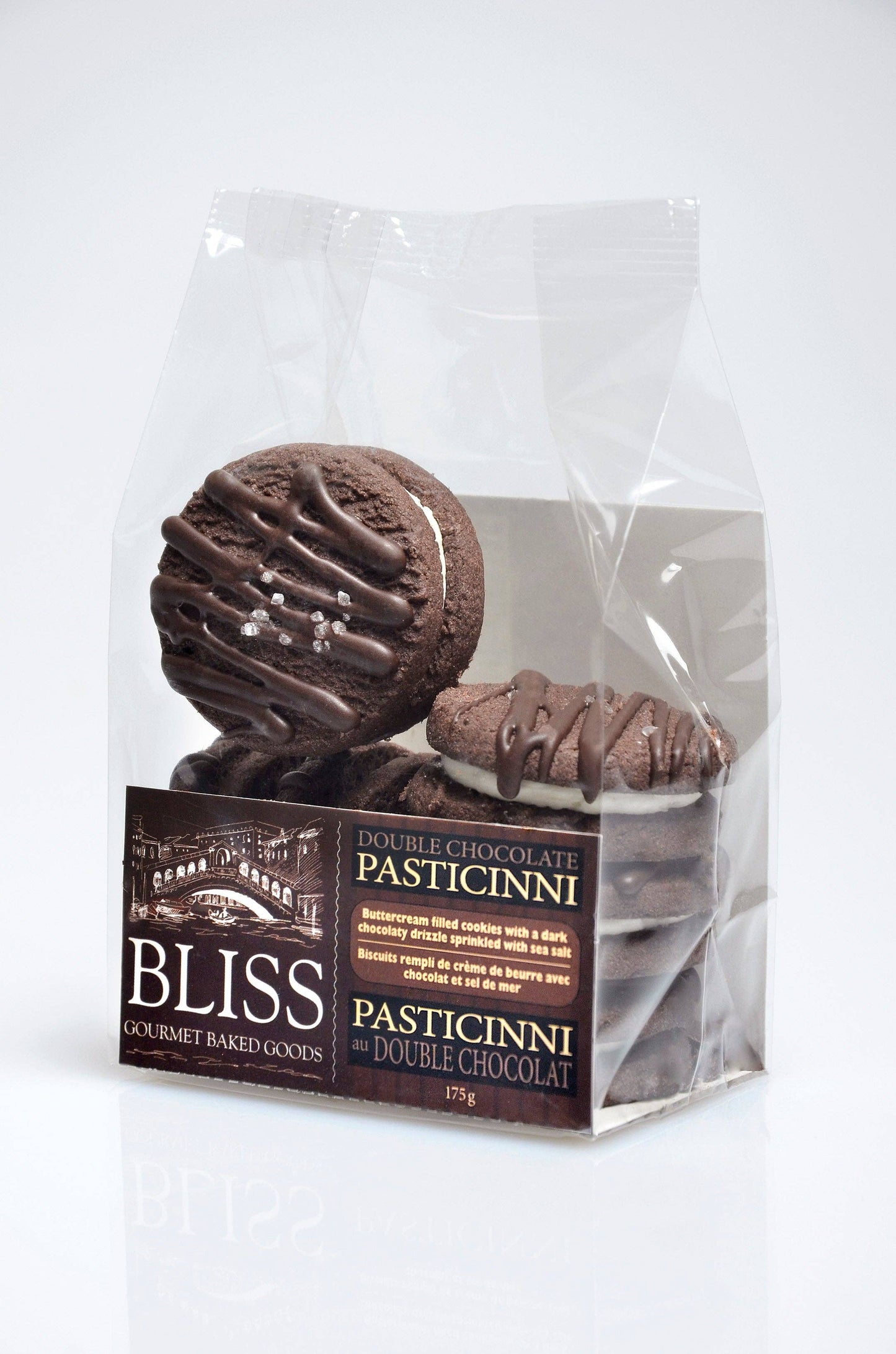 Bliss Gourmet Baked Goods Inc - Double Chocolate Pasticinni Cookies