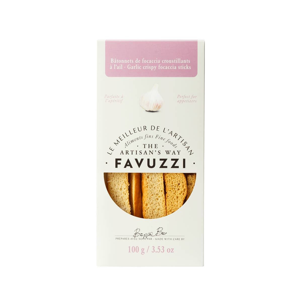 Favuzzi - Garlic crispy focaccia sticks