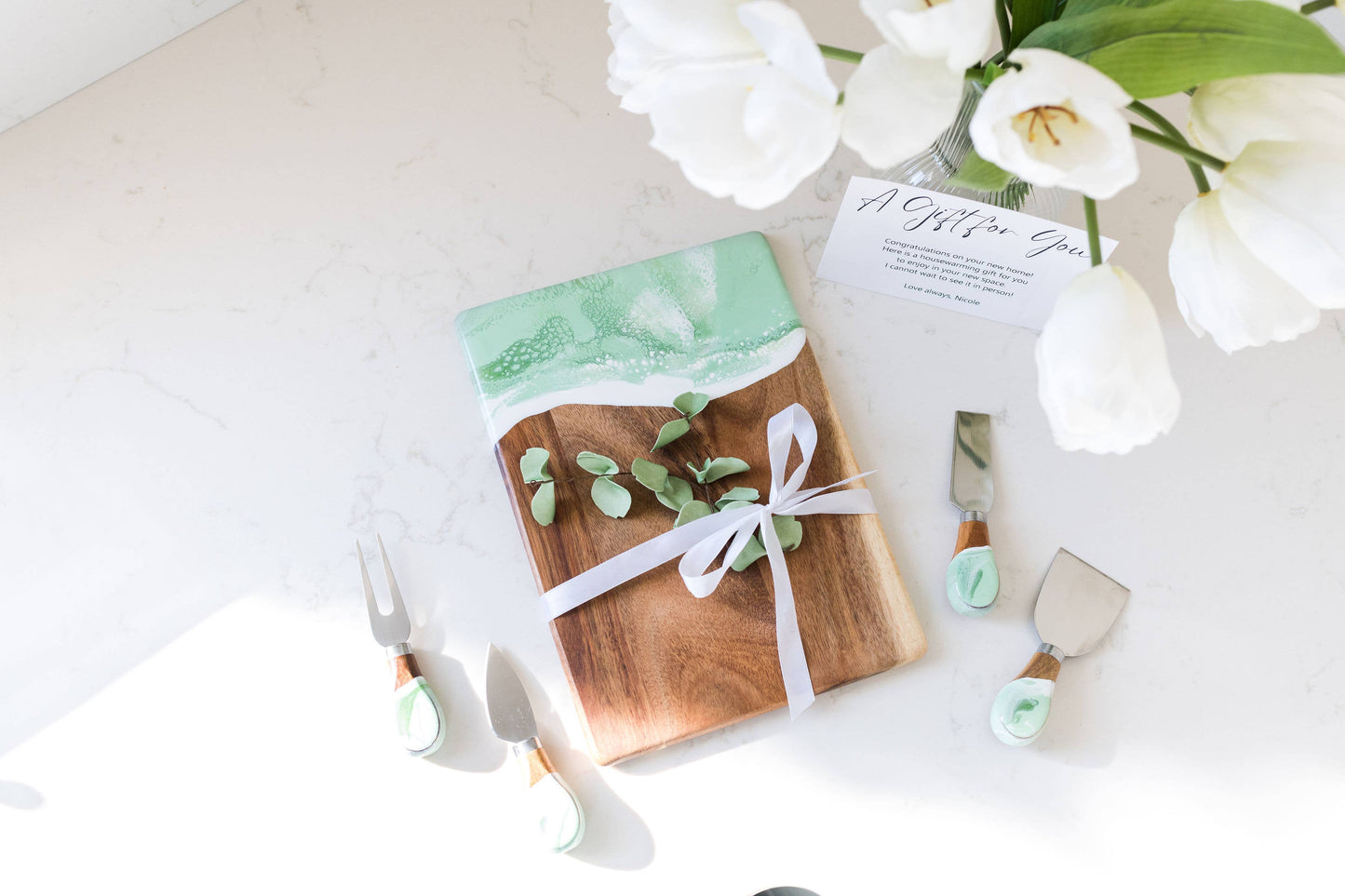 Lynn & Liana Designs - Mojito / Resin Cheese Knife Set