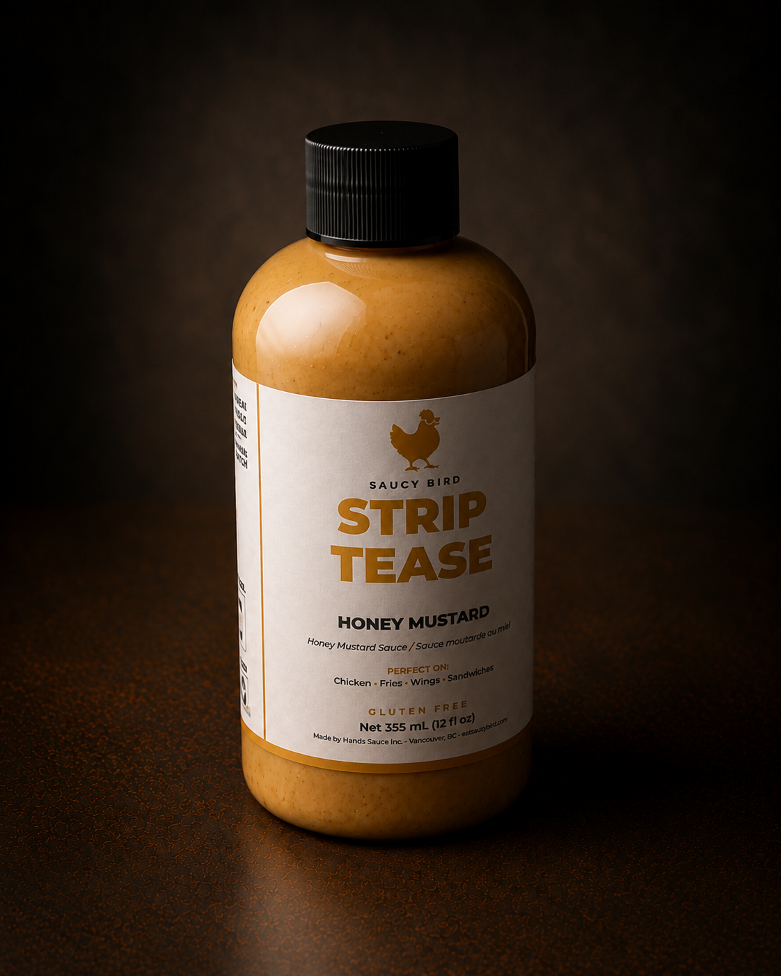 Saucy Bird - Strip Tease | Honey Mustard Sauce | Gluten-Free | 355 mL