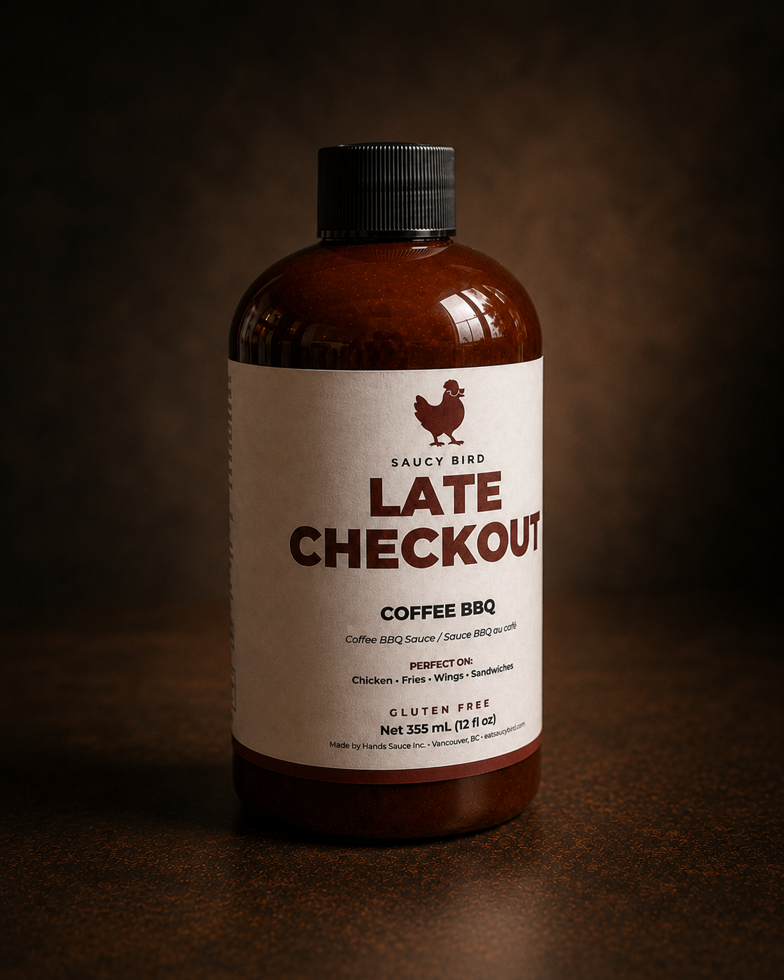 Saucy Bird - Late Checkout | Coffee BBQ Sauce | Gluten-Free | 355 mL