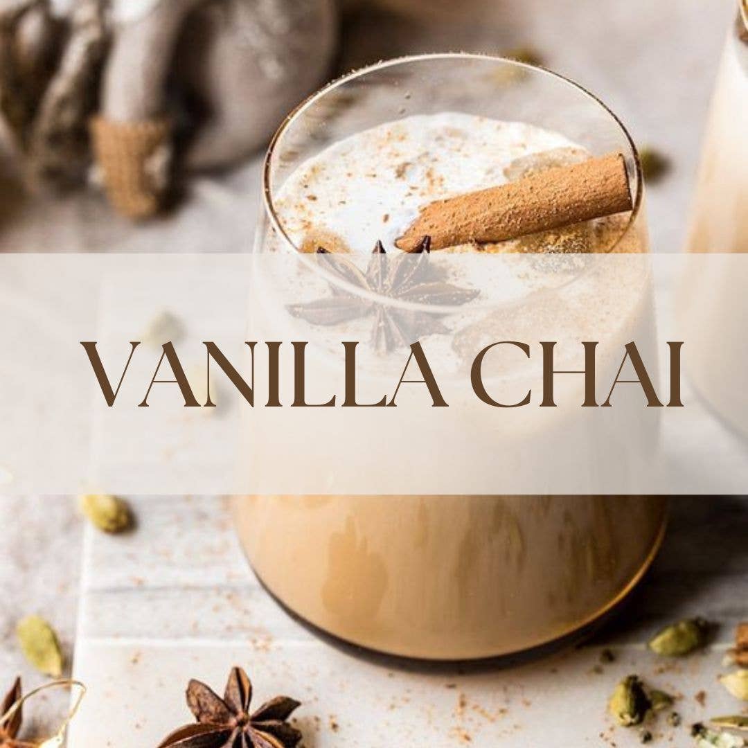 Prairie Creek Candles - VANILLA CHAI | 8OZ NON TOXIC SOY CANDLE | FALL COLLECTION