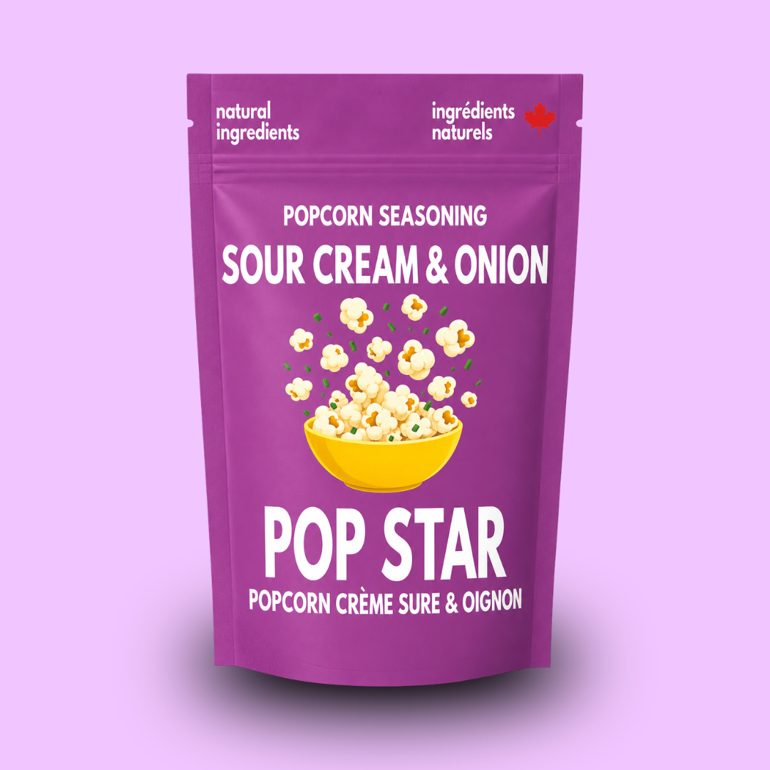 The Spice Age - Pop Star - Sour Cream & Onion Popcorn Topper