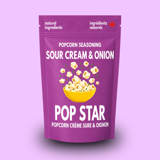 The Spice Age - Pop Star - Sour Cream & Onion Popcorn Topper