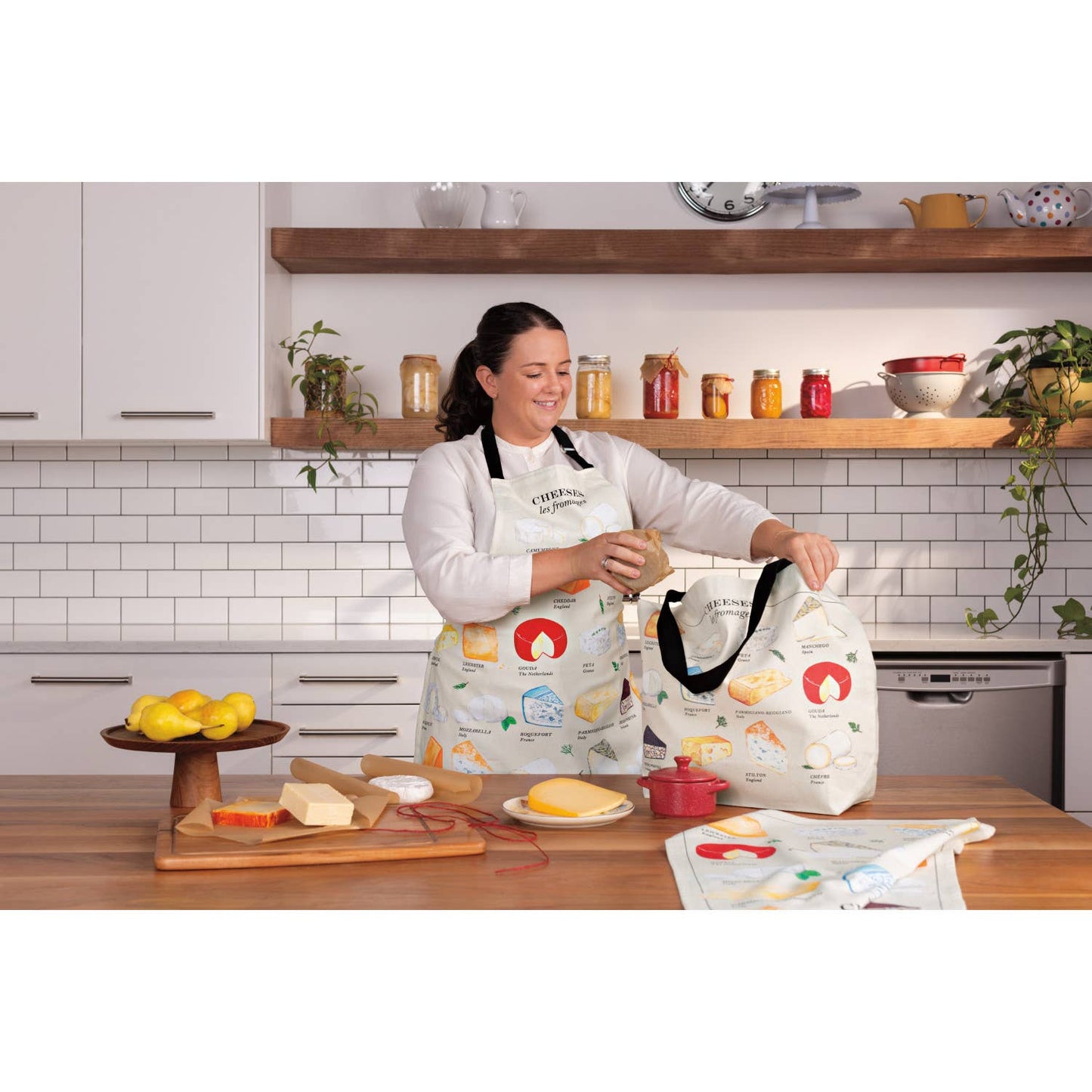 Danica Brands - Les Fromages Dishtowel