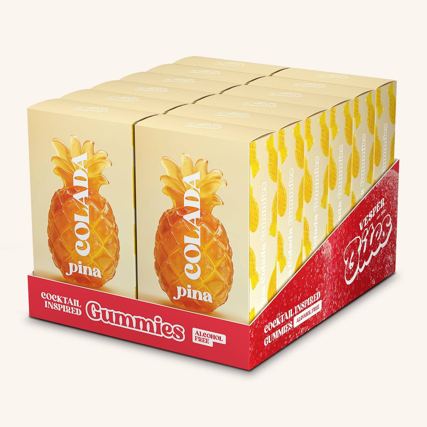 Vesper Bites - Pina Colada Gummies, Chewy Candies, All natural
