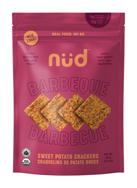 nud fud Inc. - BBQ Sweet Potato Crackers