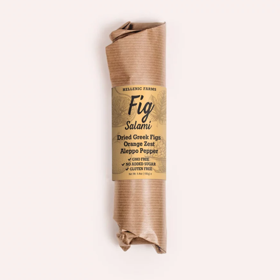 Vegan Fig Salami