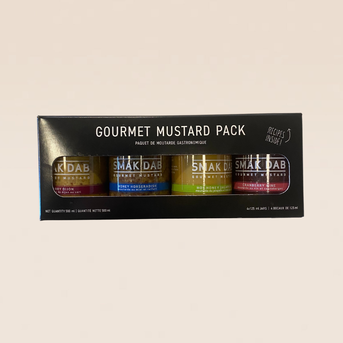 Smak Dab Mustard Flavour Packs