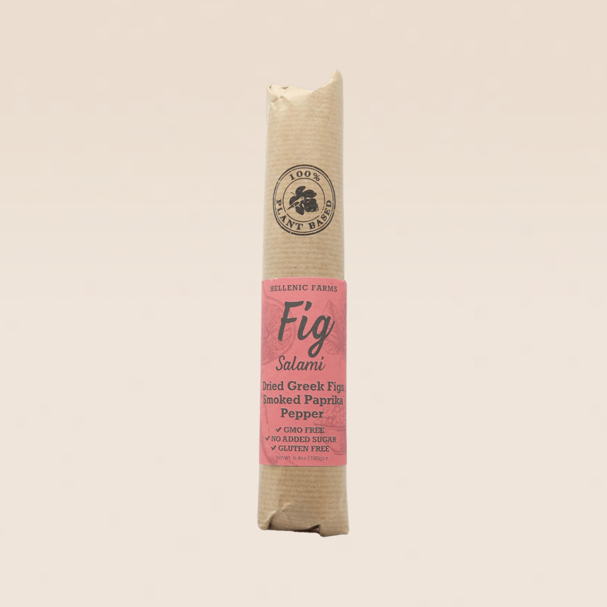 Vegan Fig Salami