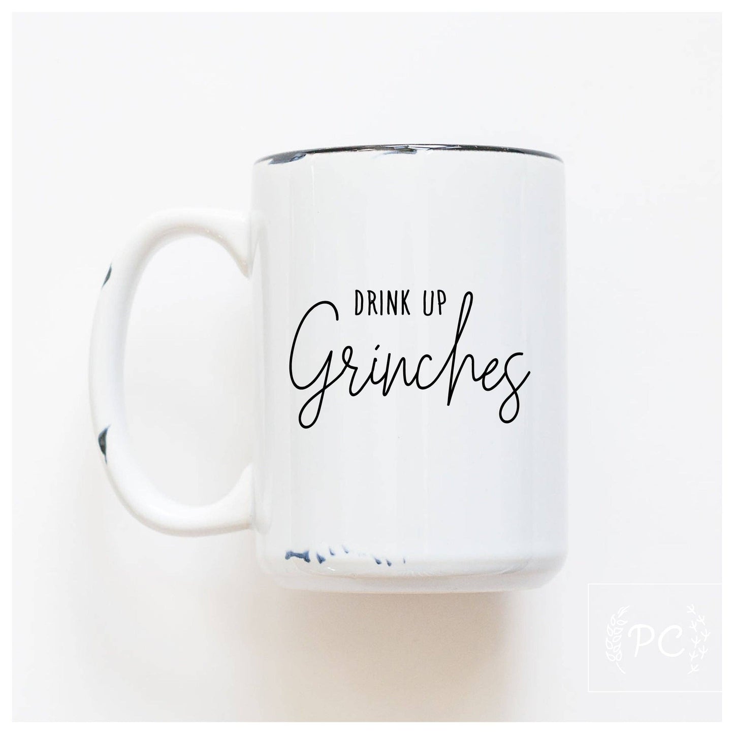 drink up grinches: White