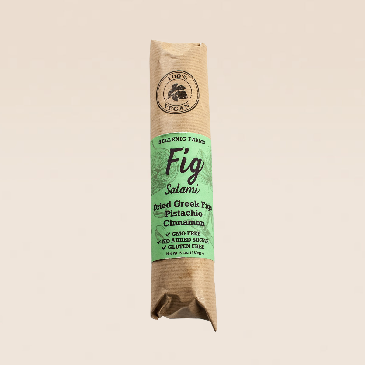 Vegan Fig Salami